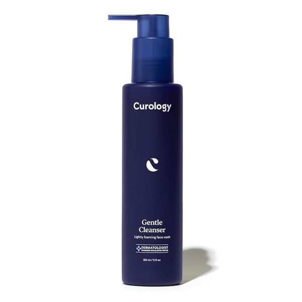 Curology Gentle Facial Cleanser, Lightly Foaming Face Wash, For Sensitive, Dry or Oily Skin Types