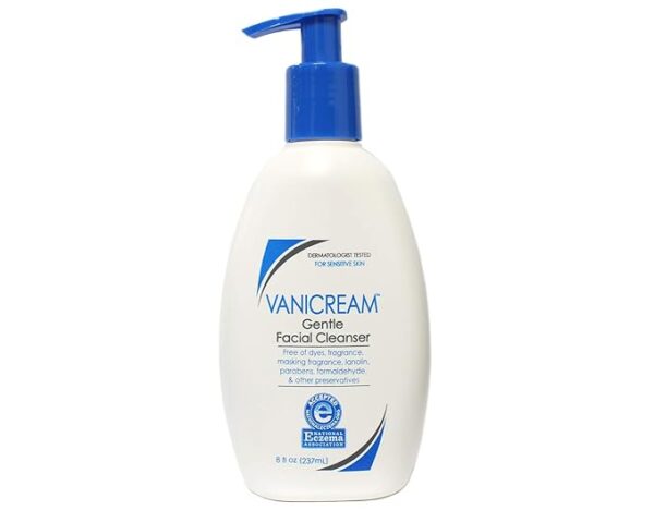 Vanicream Gentle Facial Cleanser with Pump Dispenser - 8 fl oz - Formulated Without Common Irritants