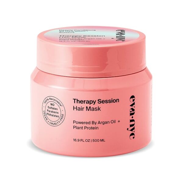 Eva NYC Therapy Session Hair Mask, Deep Conditioning Hair Mask Infused
