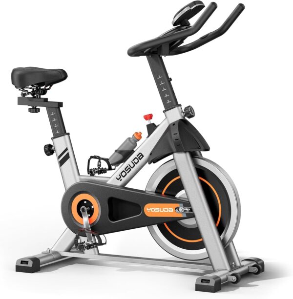 YOSUDA Indoor Cycling Bike Brake Pad/Magnetic Stationary Bike - Cycle Bike with Tablet Mount