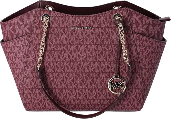 Michael Kors Jet Set Large Signature Logo Shoulder Bag