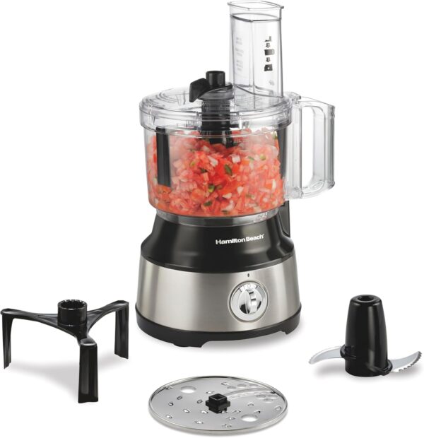 Hamilton Beach Food Processor & Vegetable Chopper for Slicing, Shredding