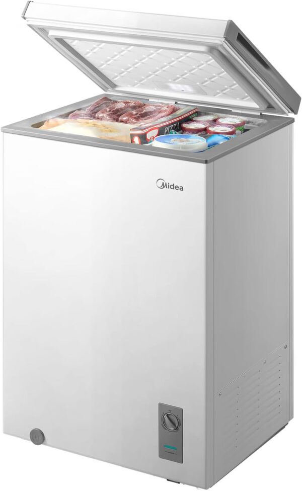 Midea MERC04C4BAWW 3.5 Cubic Feet Chest Freezer
