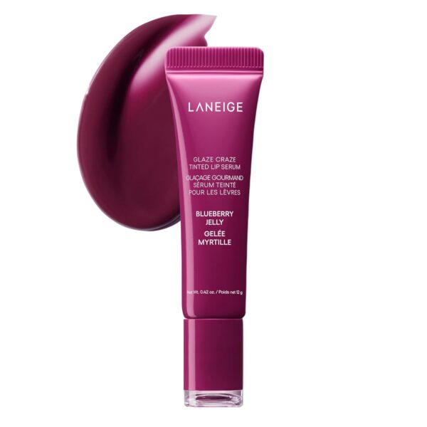 LANEIGE Glaze Craze Tinted Lip Serum: Hydrating Lip Serum for Glossy, Nourished Lips