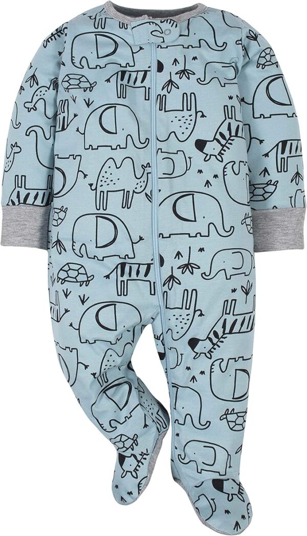 Gerber Baby Boys 4 Pack Sleep 'N Play Footie - Image 3