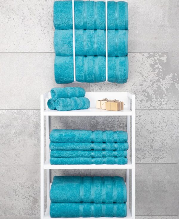 American Soft Linen Luxury 4 Piece Bath Towel Set - Image 3