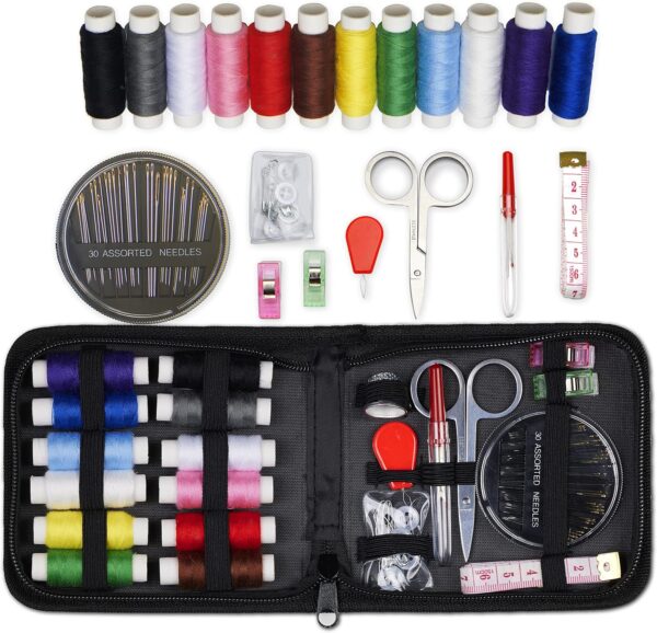 ARTIKA Travel Sewing Kit, 59-Piece Portable Kit for Travel